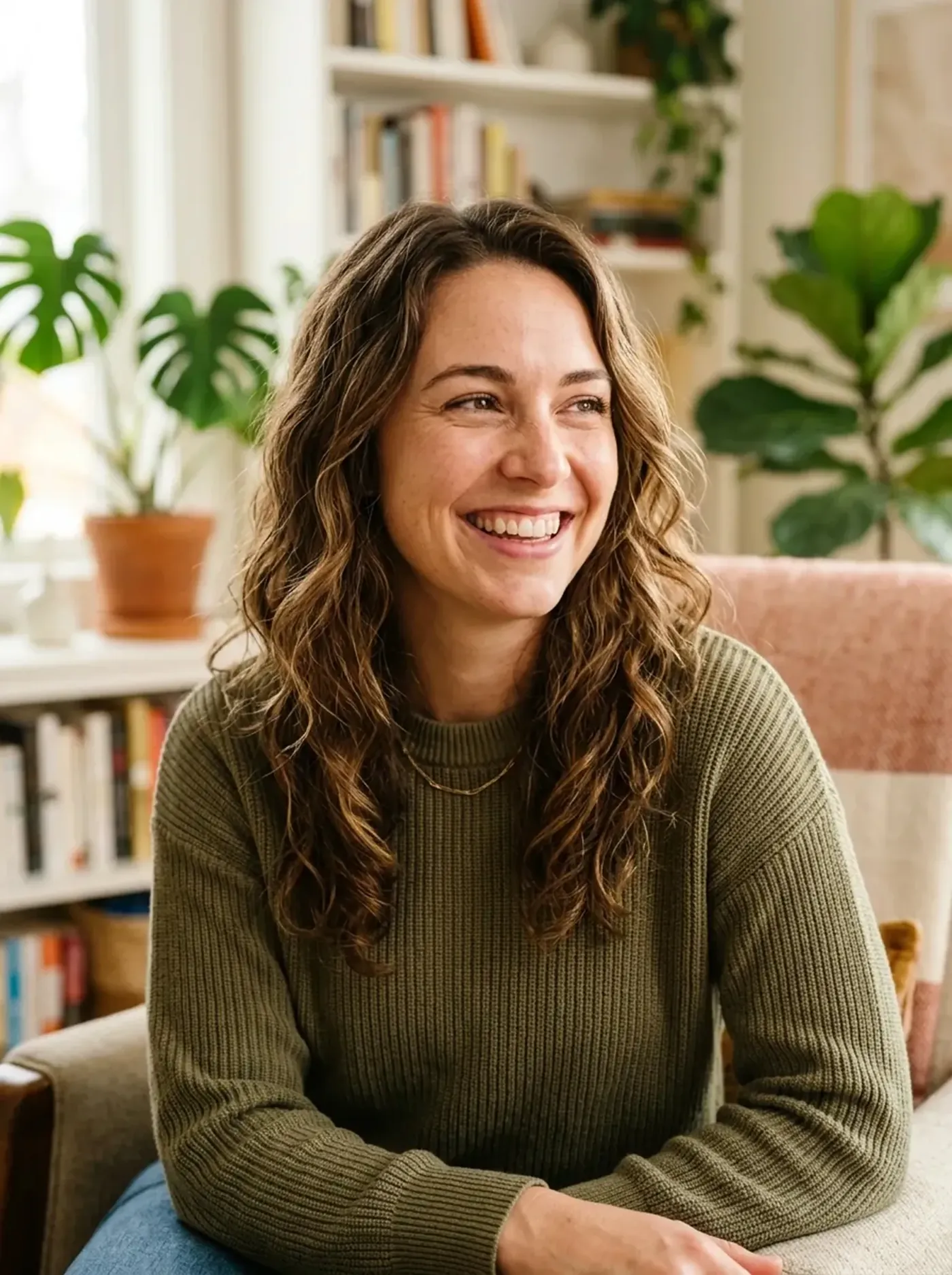 Happy woman