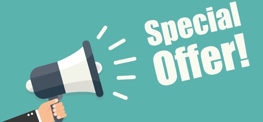 How to generate leads? One of the options is to make special offers.