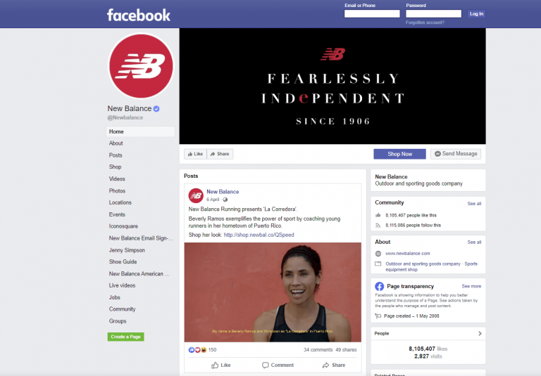 promote somebody's business on Facebook