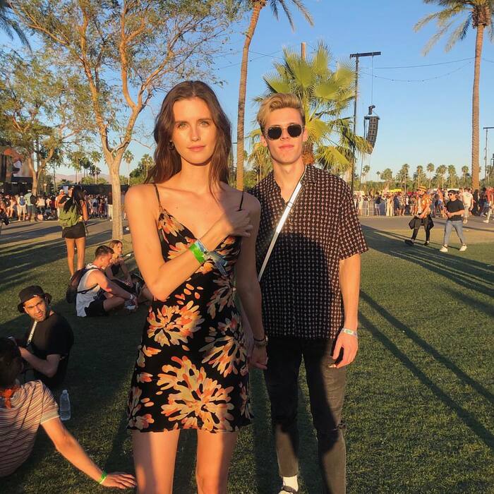 photo of Austin with his girlfriend