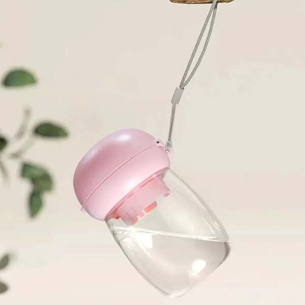 photo of a pet water bottle