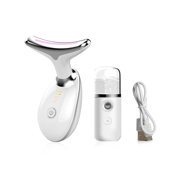 Photo face lifting massager