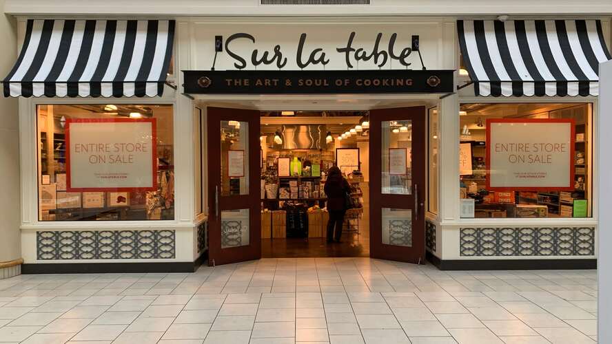 photo sur la table store front