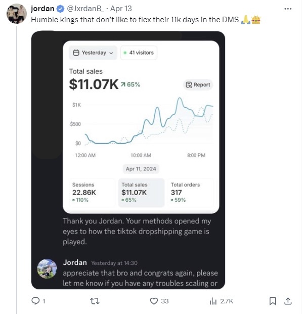 how to get annual wage in one day with dropshipping