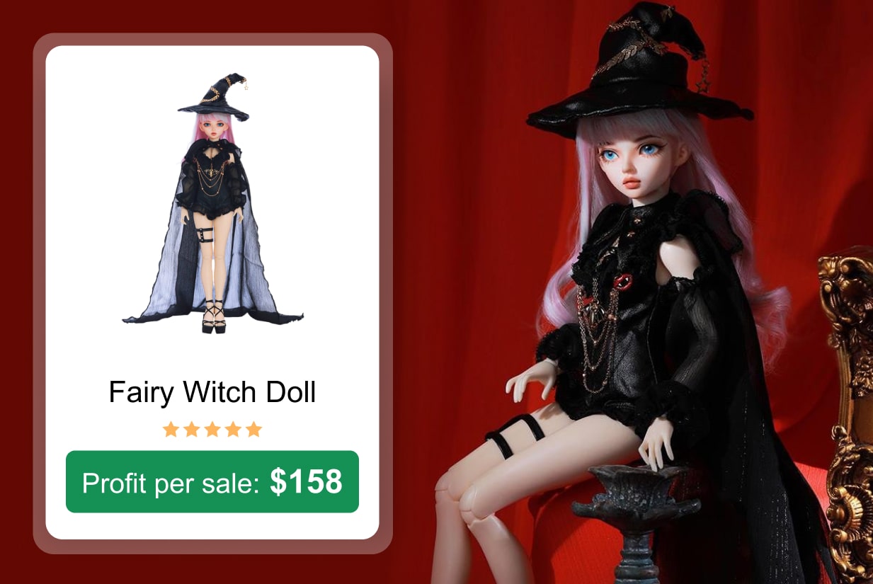 Fairy Witch Doll&nbsp;