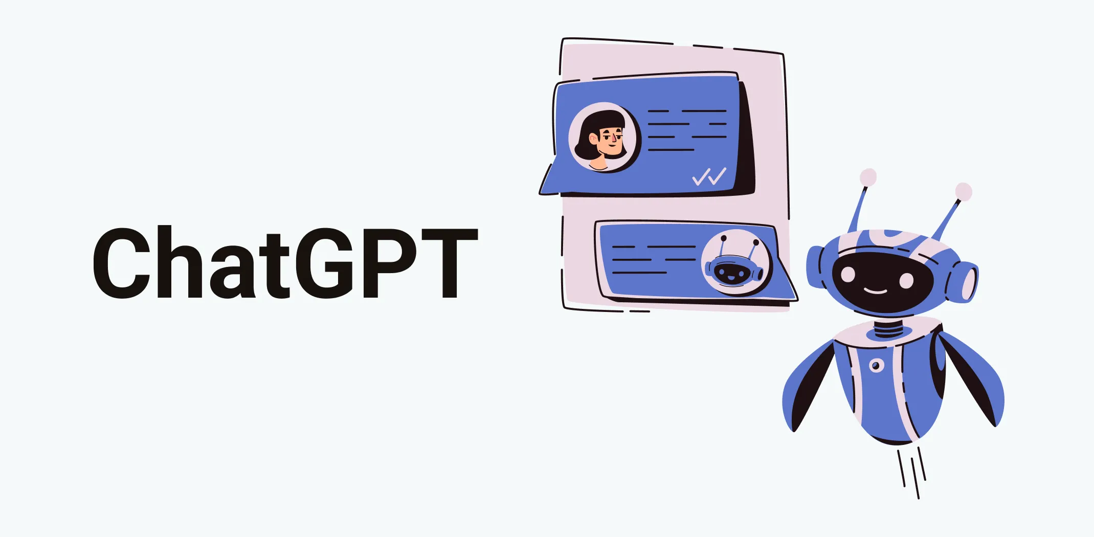 Main and featured image for an article on ChatGPT