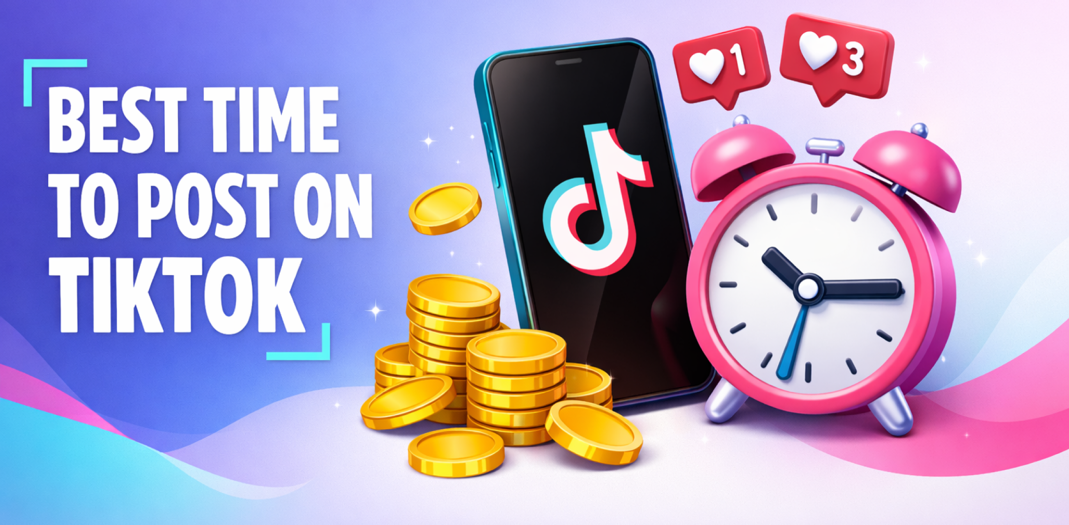 Featured image for the article about best time to post on tiktok