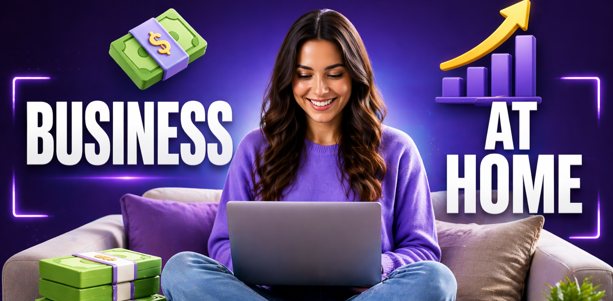 Featured image for the article about business at home.
